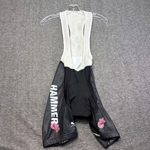 Voler Hammer Nutrition Cycling Bib Shorts Mens Small Black White Ion SL Bike